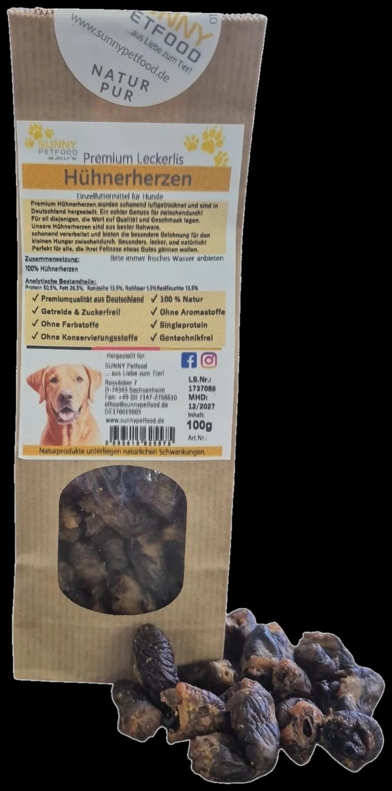 Hühnerherzen - Deutsche Rohware! 200g