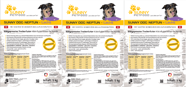 SUNNY Petfood - KALTGEPRESST - NEPTUN 15 kg