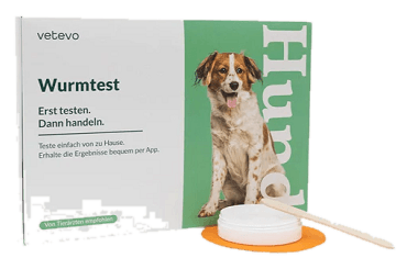 SUNNY Petfood Wurmtest Plus Hund