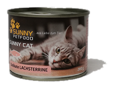SUNNY Petfood LACHSTERRINE 200g