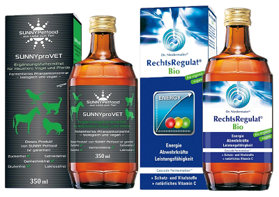 SUNNYproVET + Rechtsregulat®BIO jeweils 350ml