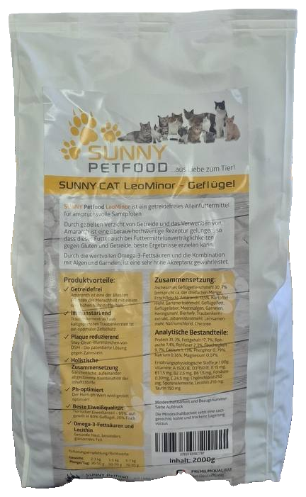 SUNNY Cat TF - LeoMinor 6kg