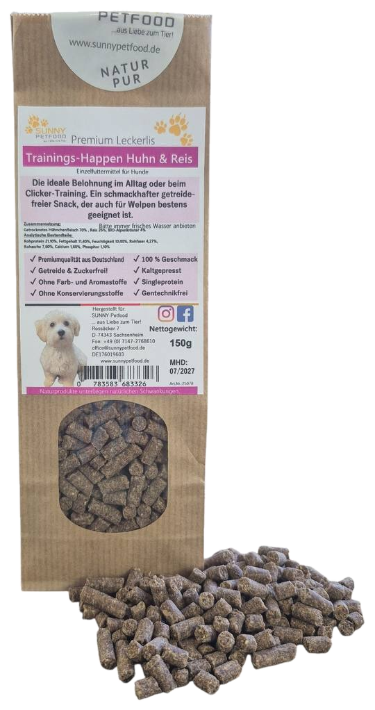 Training Happen Huhn & Reis 150g
