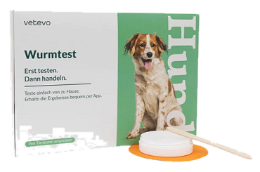 SUNNY Petfood Wurmtest Plus Hund